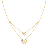 Forever Glitter Multi Layer Diamond Necklace